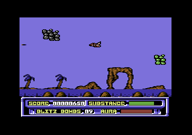 Energy Warrior screenshot 4 for Commodore 64